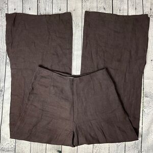 SARAH PACINI 100% Linen Pants
